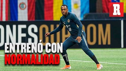 Renato entrenó al parejo de sus compañeros