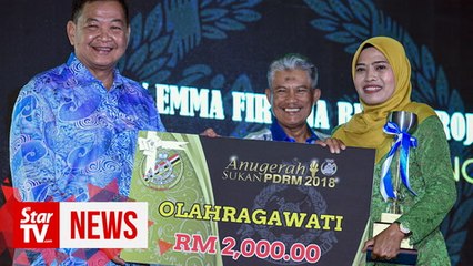 “Stay away from negative activities”, IGP warns police athletes