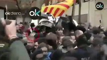 Torra se enfrentó violentamente a los Mossos en el traslado de las obras de Sijena (12/05/2018)