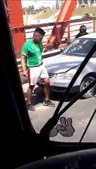 Accidente en cadena complicó aún más el tránsito del Puente Carretero