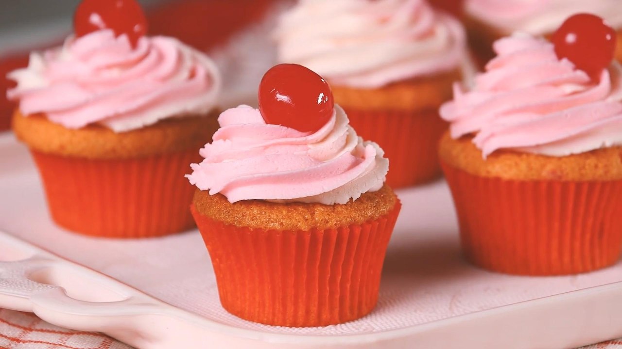 Cheerwine Cherry Cupcakes