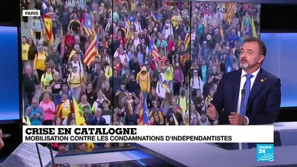 Alfred Bosch sur France 24: "La décision judiciaire contre les indépendantistes est une action de vengeance"