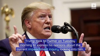 President Trump Calls Impeachment Inquiry a 'Lynching'