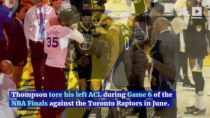 Steve Kerr Says Klay Thompson Will Likely Miss Entire Season