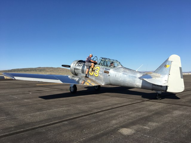 Fly in a 1942 warbird