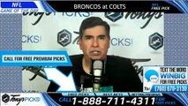 Broncos Colts NFL Pick 10/27/2019