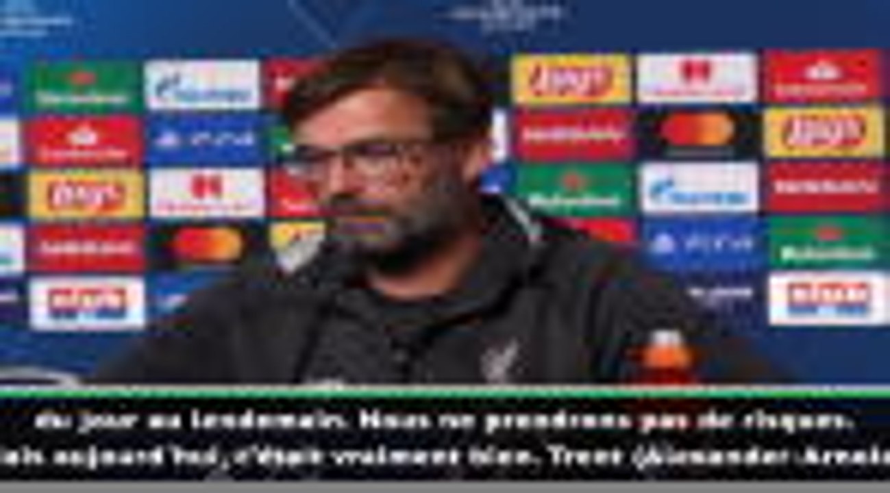 Groupe E - Klopp : "Nous ne prendrons pas de risques avec Salah"
