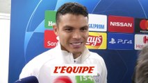 T. Silva «Pas un moment décisif de la saison» - Foot - C1 - PSG