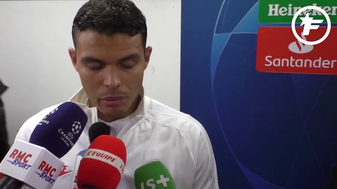 La réaction de Thiago Silva