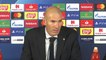 Galatasaray - Real Madrid maçının ardından - Real Madrid Teknik Direktörü Zinedine Zidane - İSTANBUL