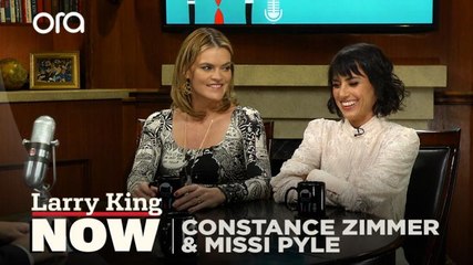 Actresses Constance Zimmer and Missy Pyle on how social media has affected parenting