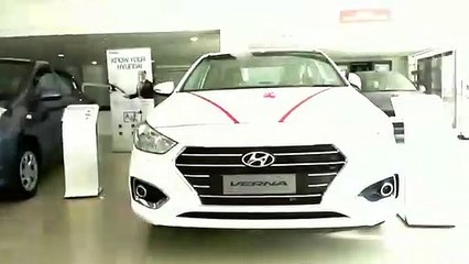 Cenematic Shot Hyundai Verna SX(O) 2019 Walk Aroun