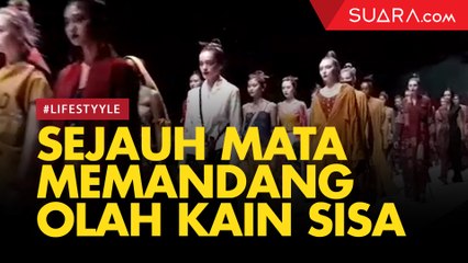 Tampilkan 28 Koleksi, Sejauh Mata Memandang Olah Kain Sisa Lewat 'Daur'