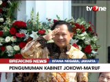 Jokowi Umumkan Nama-nama Menteri Kabinet Indonesia Maju