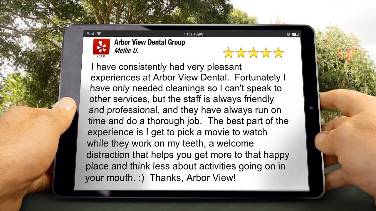 Arbor View Dental Group Roseville Excellent Five Star Review by Mellie U.