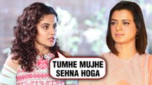 Taapsee Pannu's EPIC REACTION On Rangoli's 