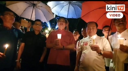 Norhizam dan Ronnie Liu turut serta solidariti aman desak dua exco Melaka dibebaskan sebelum Deepavali