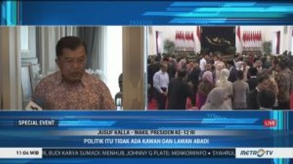 JK Komentari Nama-nama Menteri Kabinet Indonesia Maju