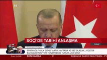 Soçi'de tarihi anlaşma