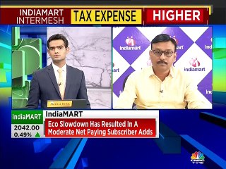 Dinesh Agarwal of IndiaMart on Q2FY20 numbers