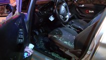 Kaza sonrası kadın sürücü, otomobile levye ile sadırdı iddiası