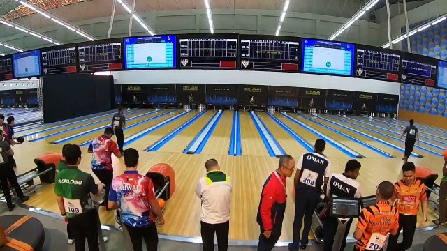 Men's Singles Squad 2 - Lanes 33-40 - 25th Asian Tenpin Bowling Championships 2019