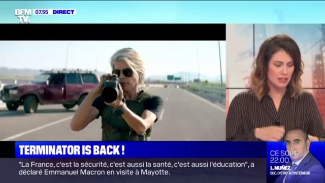 Retrouvez Arnold Schwarzenegger et Linda Hamilton dans Terminator: Dark Fate qui sort aujourd'hui au cinéma