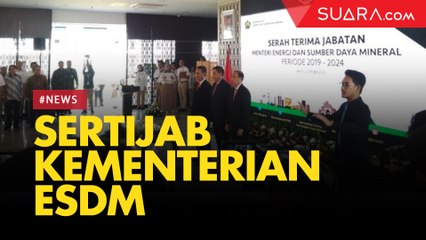 Sertijab Kementerian ESDM, Jonan: Selamat Pak Arifin
