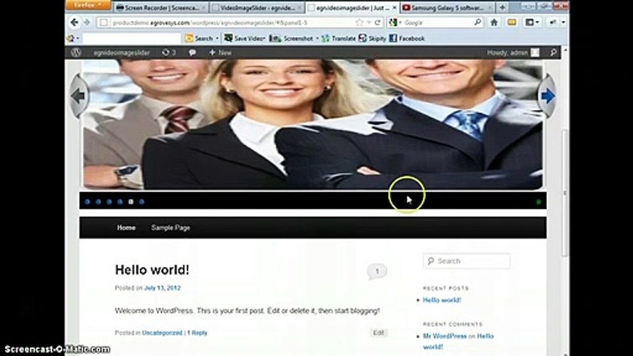 How to Video Image slideshow Plugin for WordPress - ModuleBazaar