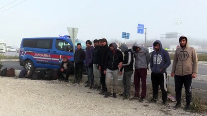 11 düzensiz göçmen yakalandı - EDİRNE