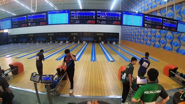 Men's Singles Squad 2 - Lanes 41-48 - 25th Asian Tenpin Bowling Championships 2019