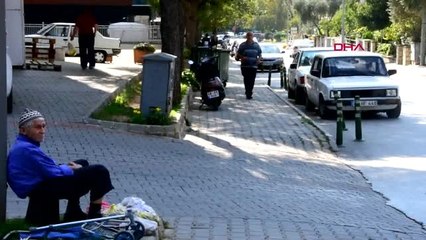 Muğla 86 yaşında, bahçesinden topladığı cevizleri satıyor