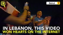Lebanon Protesters Stop and Sing 'Baby Shark' for Scared Toddler