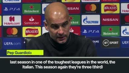 "So satisfied" says Guardiola after Man City thrash Atalanta 5-1