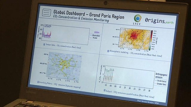 Des capteurs à Paris pour mesurer en continu les émissions de CO2