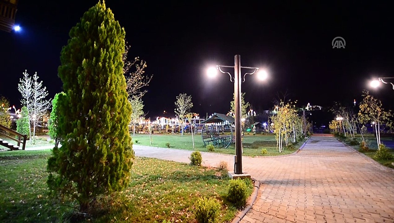 Huzura kavuşan Tunceli geceleri ışıl ışıl