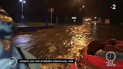 Alerte orange : 9 départements sous les pluies diluviennes