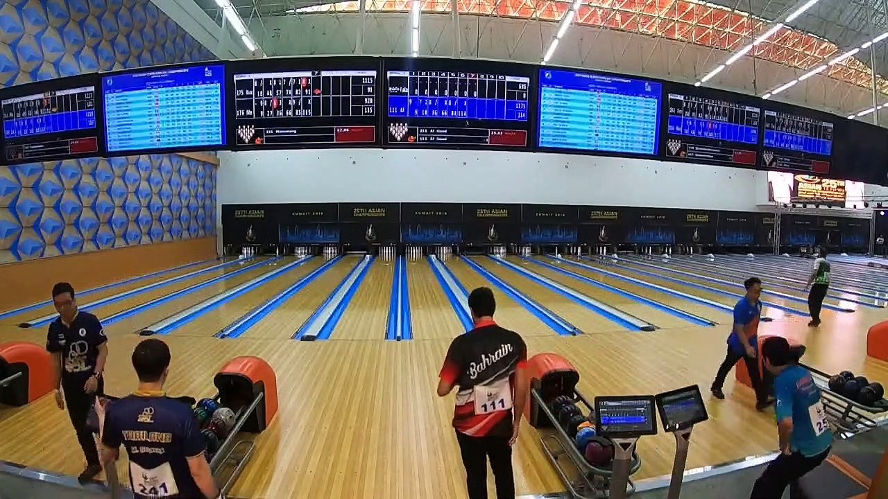 Men's Singles Squad 2 - Lanes 3-10 - 25th Asian Tenpin Bowling Championships 2019
