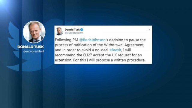 Brexit, Donald Tusk: Proporrò a Ue di accettare richiesta proroga