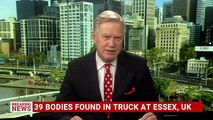 Angleterre: Trente-neuf corps ont été découverts dans un camion près de Londres - Le chauffeur a été arrêté