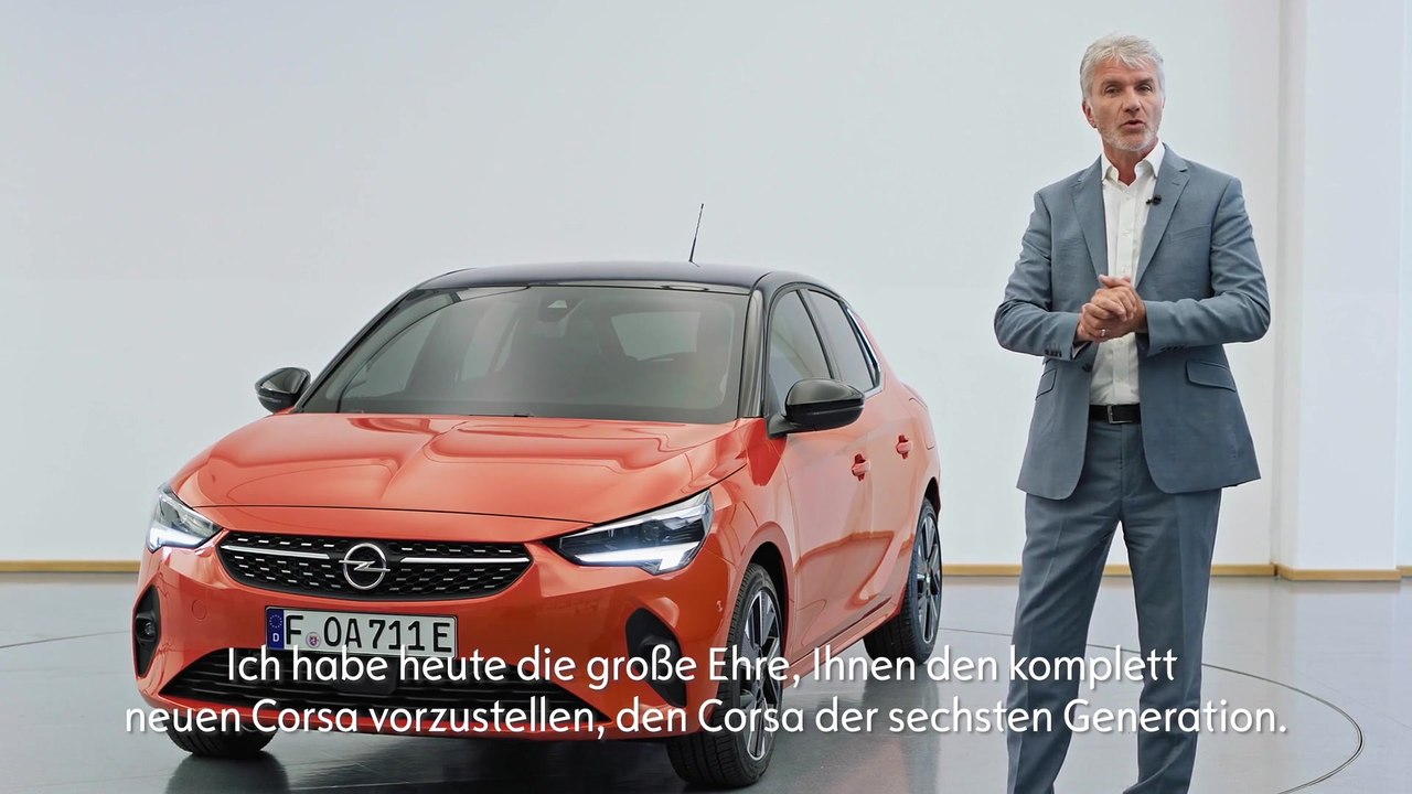 Opel Corsa-e Design walk around Mark Adams
