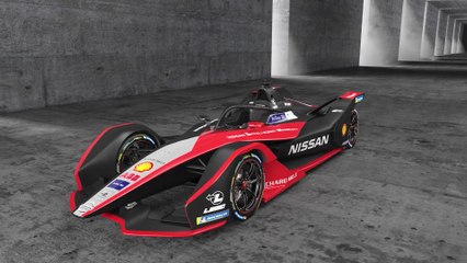 Nissan’s Formula E race car gets new kimono-themed look