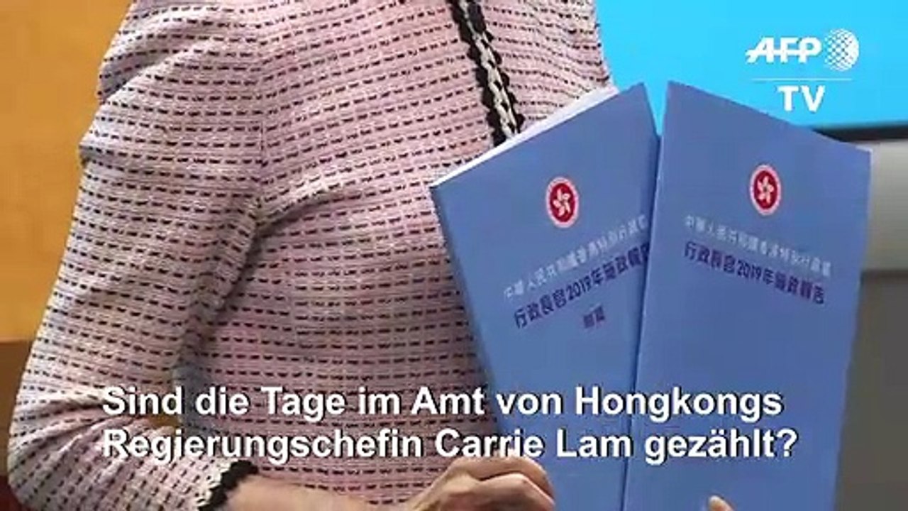 China plant angeblich Absetzung von Carrie Lam