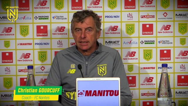 Christian Gourcuff avant FC Nantes - AS Monaco