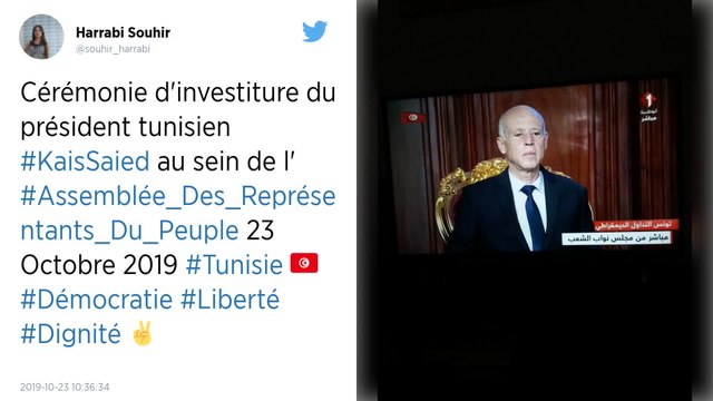 Tunisie. Le nouveau président Kais Saied a prêté serment