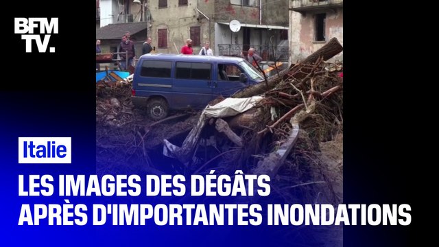 Le nord-ouest de l'Italie sinistré par de fortes pluies