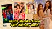 Inside Malaika Arora 44th birthday bash | Kareena Kapoor, Janhvi Kapoor attend