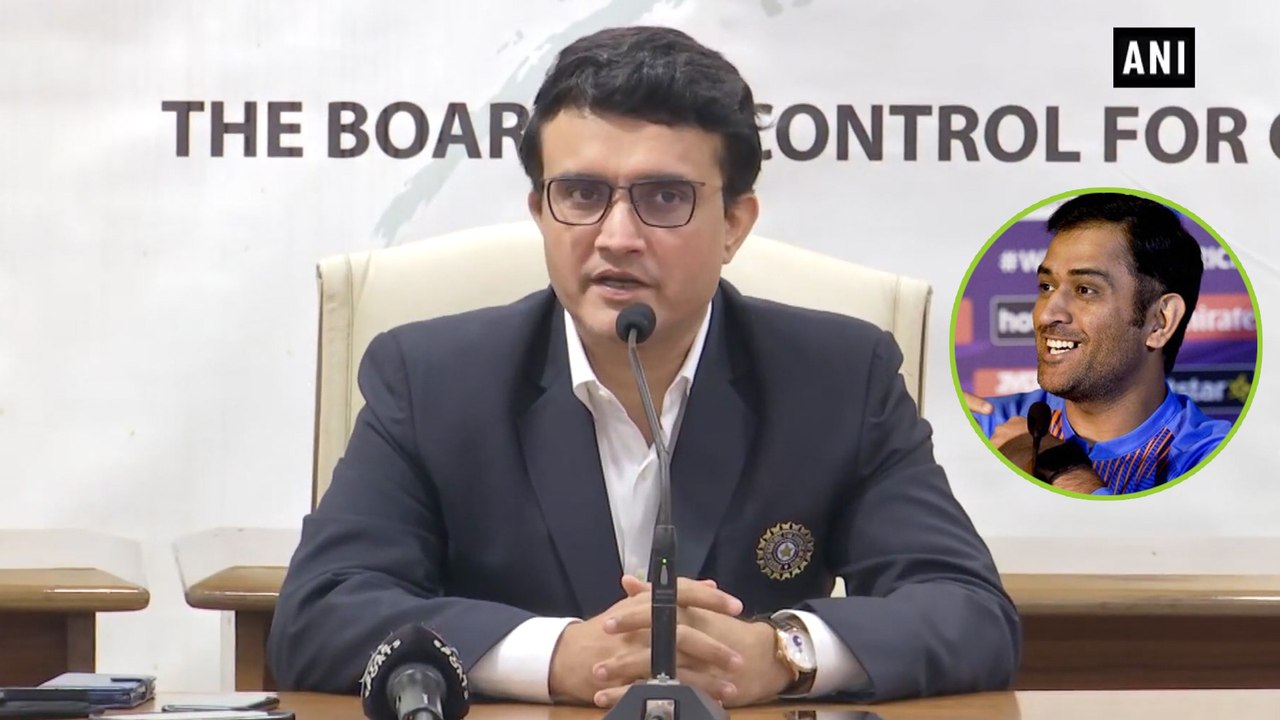 Sourav Ganguly Opens Up About MS Dhoni’s Future After Taking Over As BCCI President || Oneindia