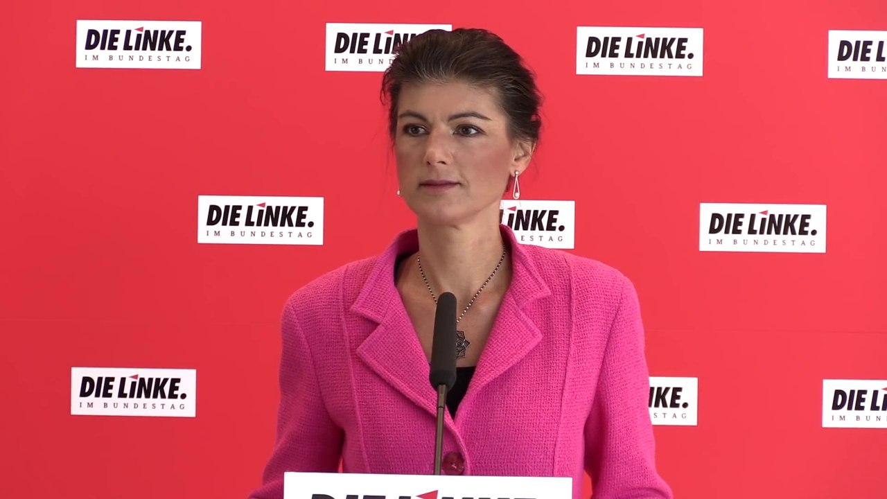 Sahra Wagenknecht: Eine Militärmission ist das letzte was Syrien jetzt braucht