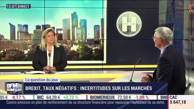 La question du jour: Brexit, taux négatifs ... incertitudes sur les marchés - 23/10
